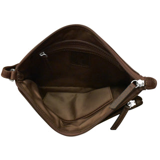 Double Zip Multi Color Crossbody