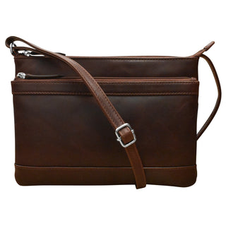 Double Zip Multi Color Crossbody