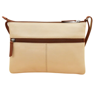 Double Zip Multi Color Crossbody