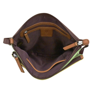 Double Zip Multi Color Crossbody