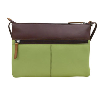 Double Zip Multi Color Crossbody