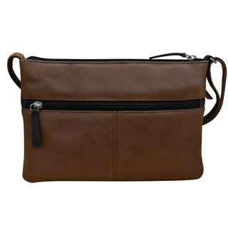 Double Zip Multi Color Crossbody