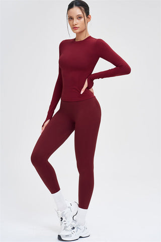 The Whim Long Sleeve T-shirt Leggings 2-Piece Set