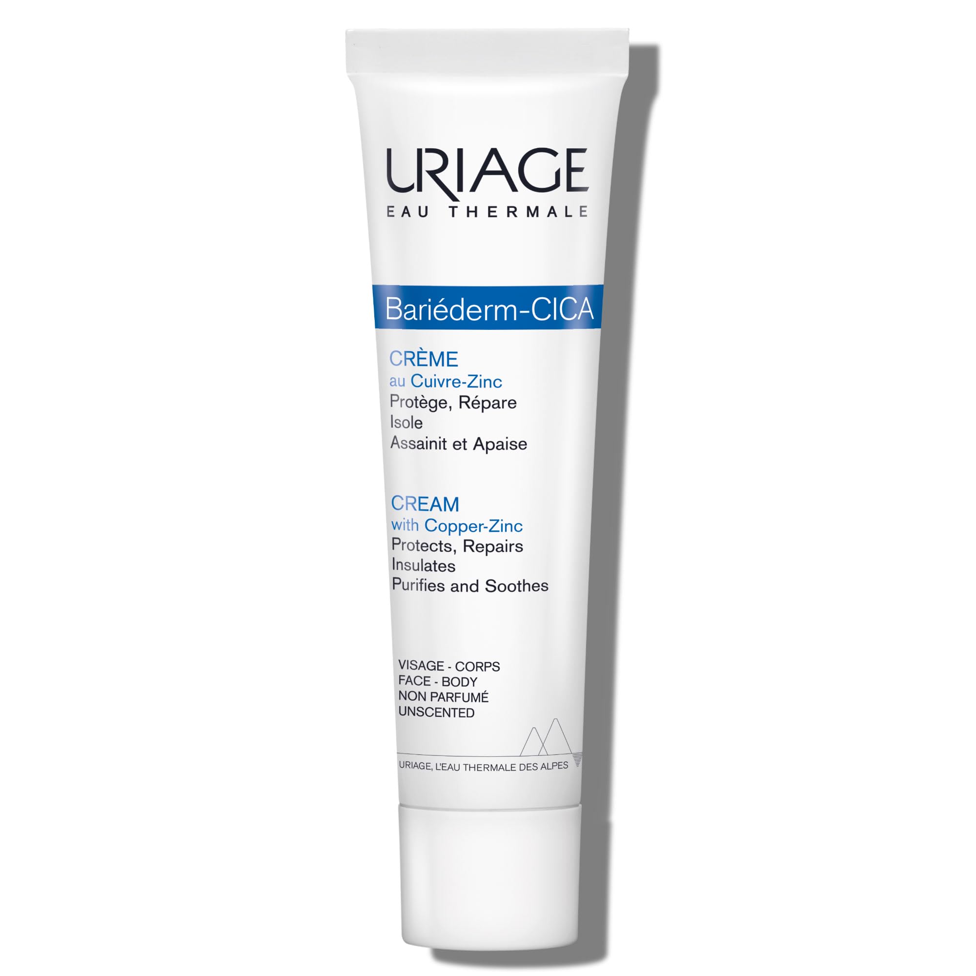 Uriage Bariederm Cica Cream - Soothing Moisturizing Cream for Sensitive Skin, Hypoallergenic & Fragrance-Free - Glamourous Grace