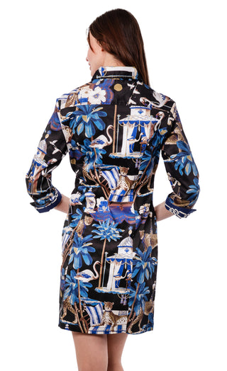 Sag Harbor Navy Pavilion Print - Glamourous Grace