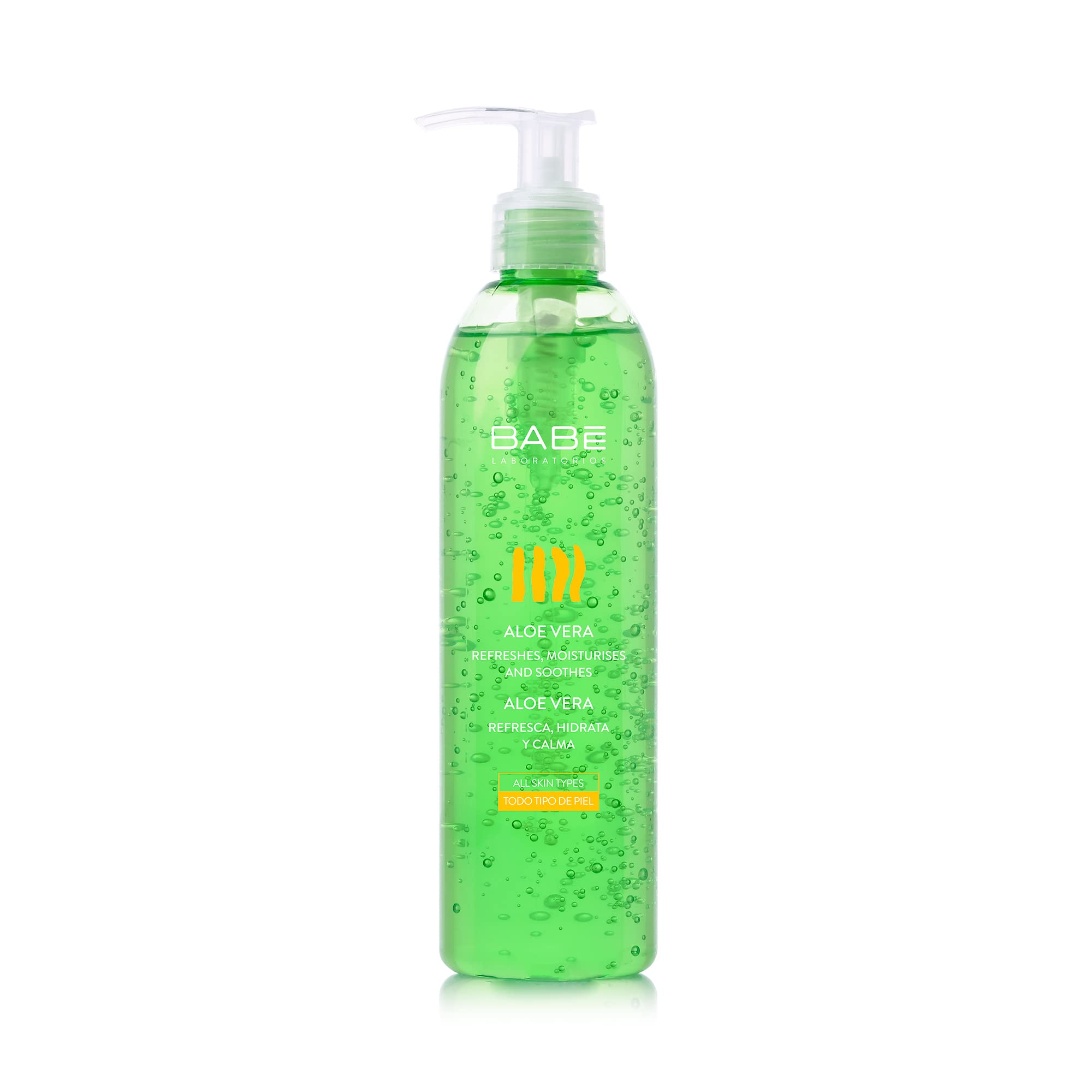 Babe Aloe Vera Gel for Sensitive Skin - Soothing Relief & Moisturizing After Sun Care - Glamourous Grace