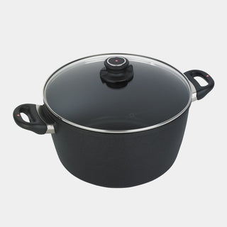 HD Nonstick Stock Pot with Glass Lid - Induction | Made in Switzerland