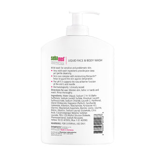 Sebamed Liquid Face & Body Wash - 1000 ml - Glamourous Grace