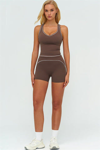 The Amara Crop Top Shorts 2-Piece Set