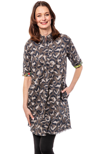 Chatham Dress Leopard Camo Print - Glamourous Grace