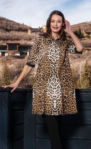 Chatham Dress New Cheetah Print - Glamourous Grace
