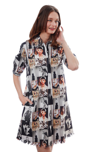 Chatham Dress Audrey Print - Glamourous Grace