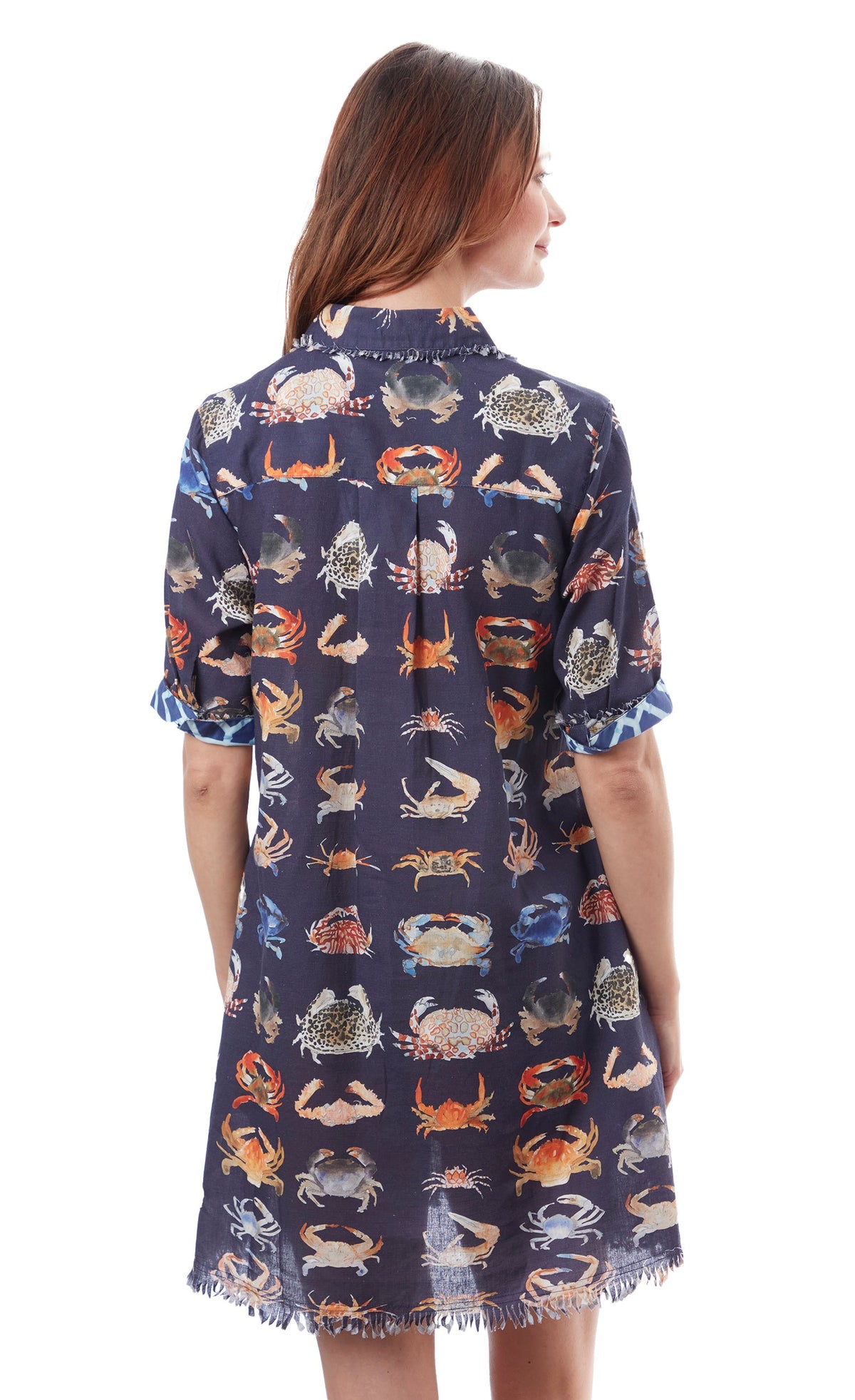 Chatham Dress Crab Print - Glamourous Grace