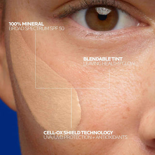 La Roche-Posay Tinted Sunscreen Gel-Cream SPF 50+ - Oil Control, Matte Finish for Sensitive Skin