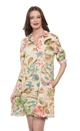 Chatham Dress Floral Print - Glamourous Grace