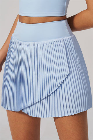 The Ziv Polo Crop Top Tennis Dress 2-Piece Set