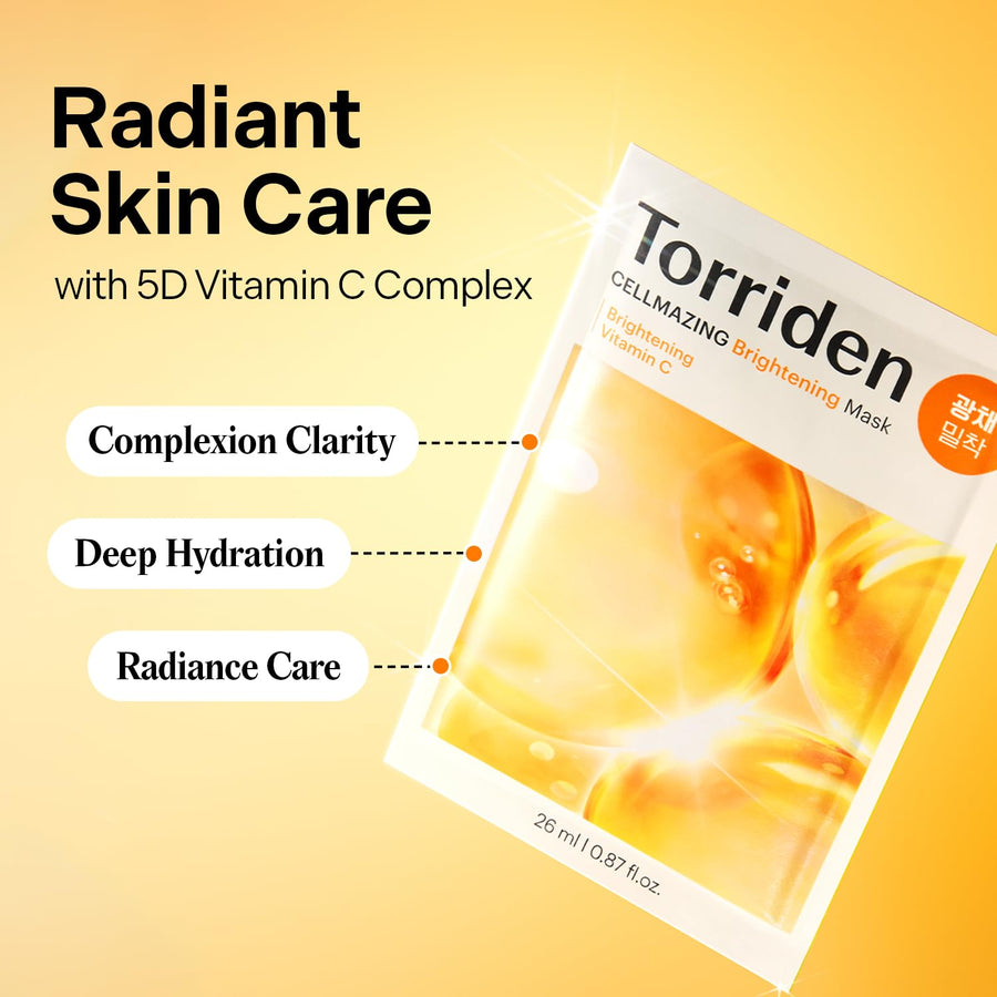 Torriden Cellmazing Brightening Mask - Glamourous Grace
