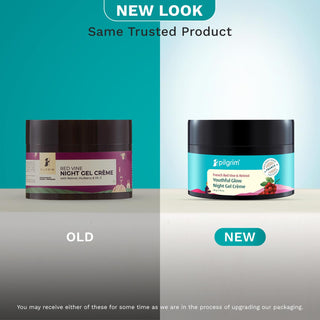 Pilgrim French Red Vine Anti Aging Night Cream with Retinol, Mulberry & Vitamin C For Glowing Skin & Skin Repair