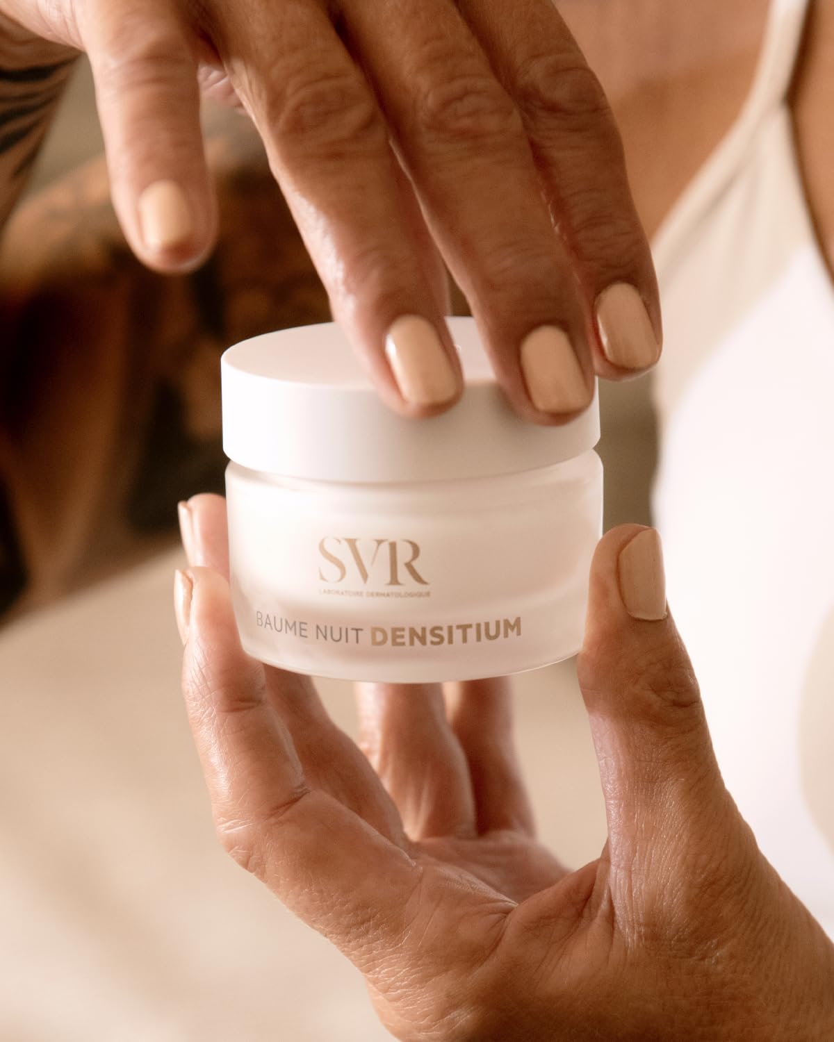 SVR Densitium Anti-Wrinkle Night Cream - 50ml, Anti-Aging Moisturizing Cream for Reducing Fine Lines and Wrinkles - Glamourous Grace