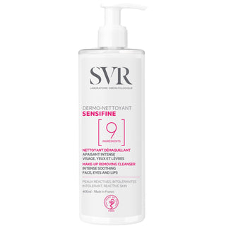 SVR Sensifine Dermo Nettoyant Facial Cleanser & Makeup Remover - Gentle, Dermatologically Tested, 400ml - Glamourous Grace