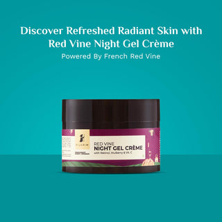 Pilgrim French Red Vine Anti Aging Night Cream with Retinol, Mulberry & Vitamin C For Glowing Skin & Skin Repair