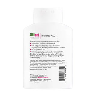 Sebamed Intimate Wash Gel pH 6.8 - Gentle Hygiene for Women Over 50, Natural Intimate Care - Glamourous Grace