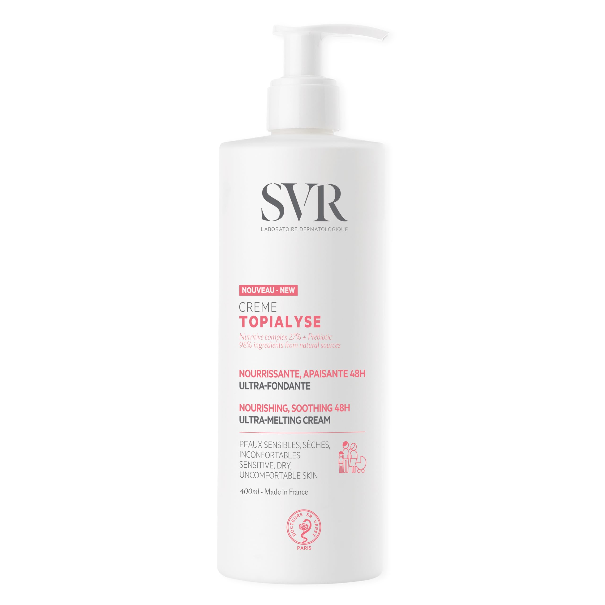 SVR Physiopure Tonic Lotion 200ml - Gentle, Alcohol-Free Skincare for Sensitive Skin - Glamourous Grace