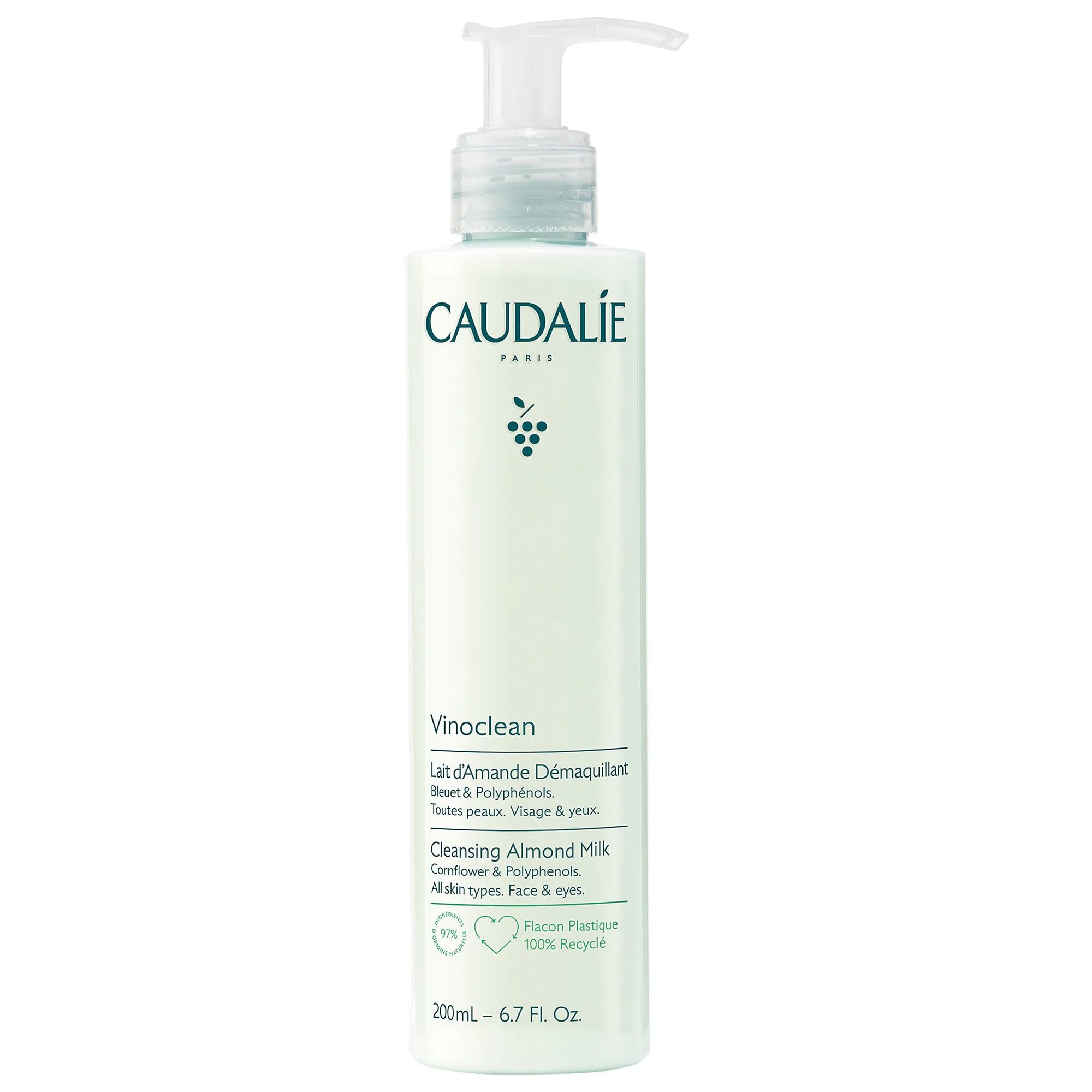 Caudalie Vinoclean Cleansing Almond Milk 200ml - Glamourous Grace