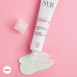 SVR Sensifine AR Creme Riche 40ml - 24-Hour Hydration Moisturizing Cream for Sensitive Skin - Glamourous Grace