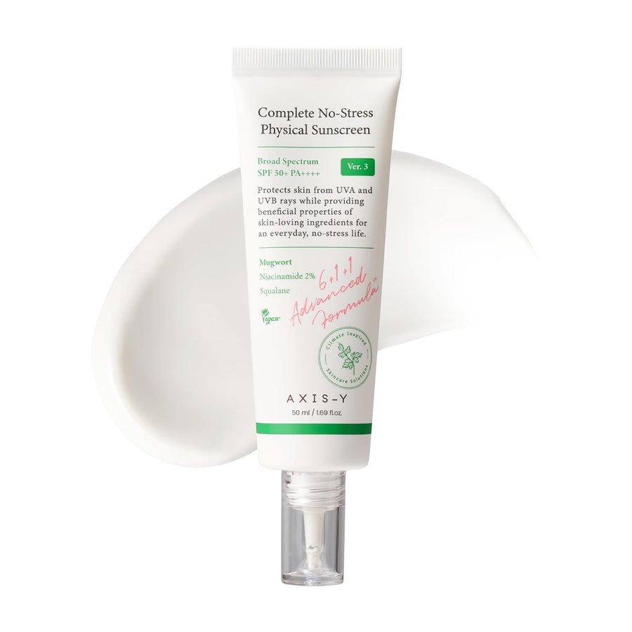 AXIS-Y Complete No-Stress Physical Sunscreen SPF50+ PA++++ - Glamourous Grace