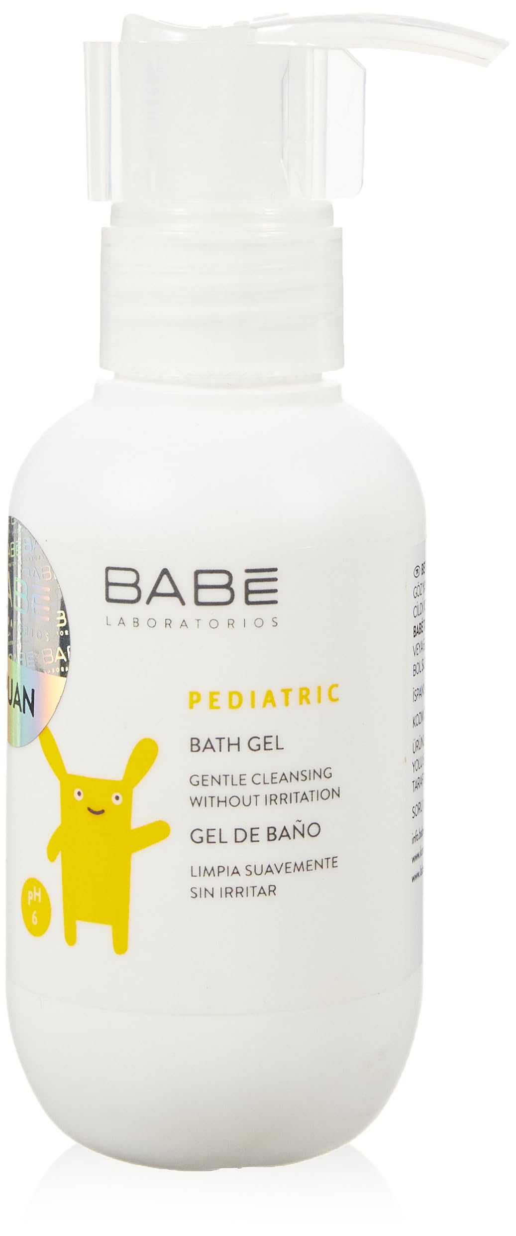 Babe Pediatric Bath Gel 100ml - Gentle, Non-Irritating Formula for Sensitive Baby Skin - Glamourous Grace
