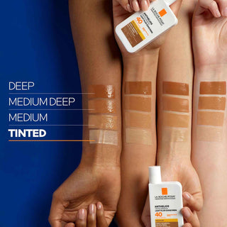 La Roche-Posay Tinted Sunscreen Gel-Cream SPF 50+ - Oil Control, Matte Finish for Sensitive Skin
