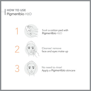 Bioderma Pigmentbio H2O Micellar Makeup Remover for Sensitive Skin - 8.45 fl oz Gentle Skincare - Glamourous Grace