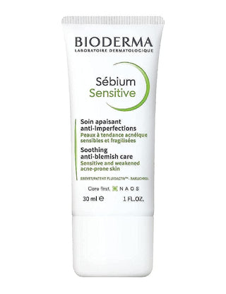 Bioderma Sebium Sensitive 30 Ml - Sensitive Skin Care for Acne-Prone Skin, Hypoallergenic & Fragrance-Free - Glamourous Grace