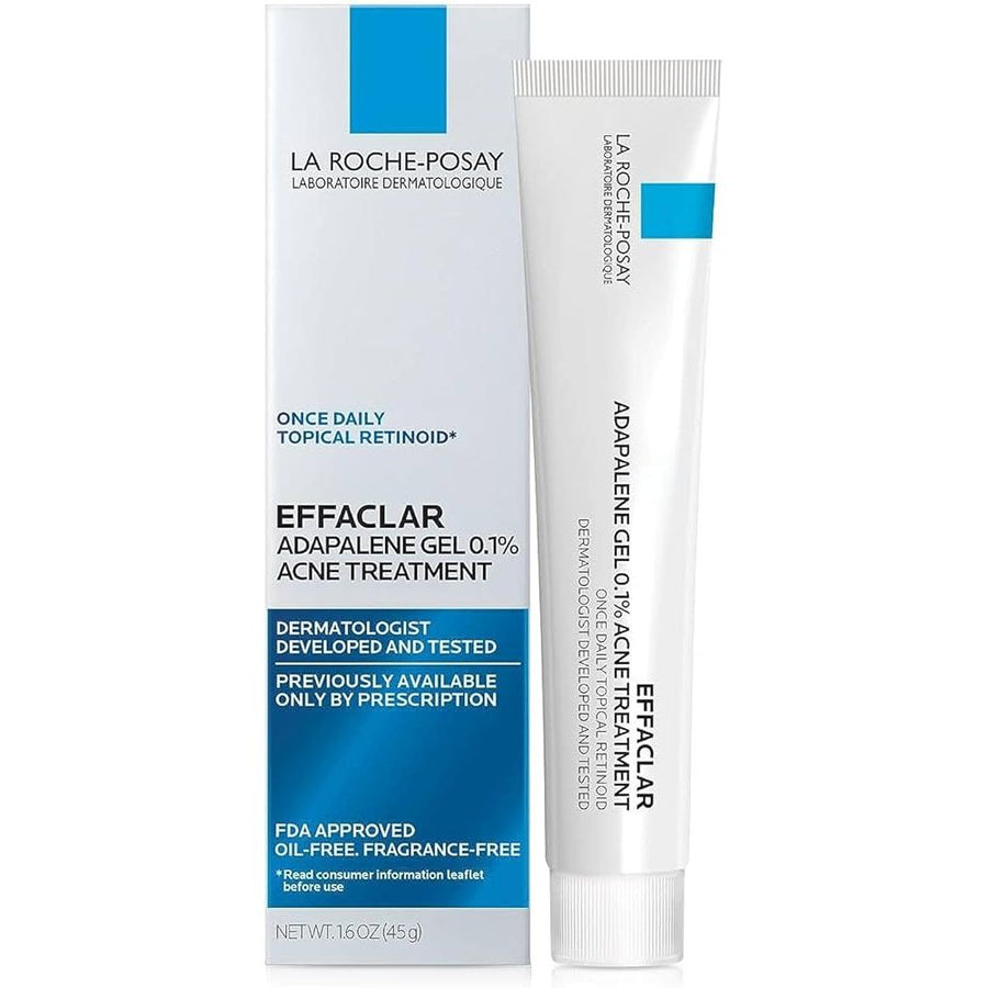 La Roche-Posay Effaclar Adapalene Gel 0.1% Retinoid Cream for Acne, 45g - Glamourous Grace