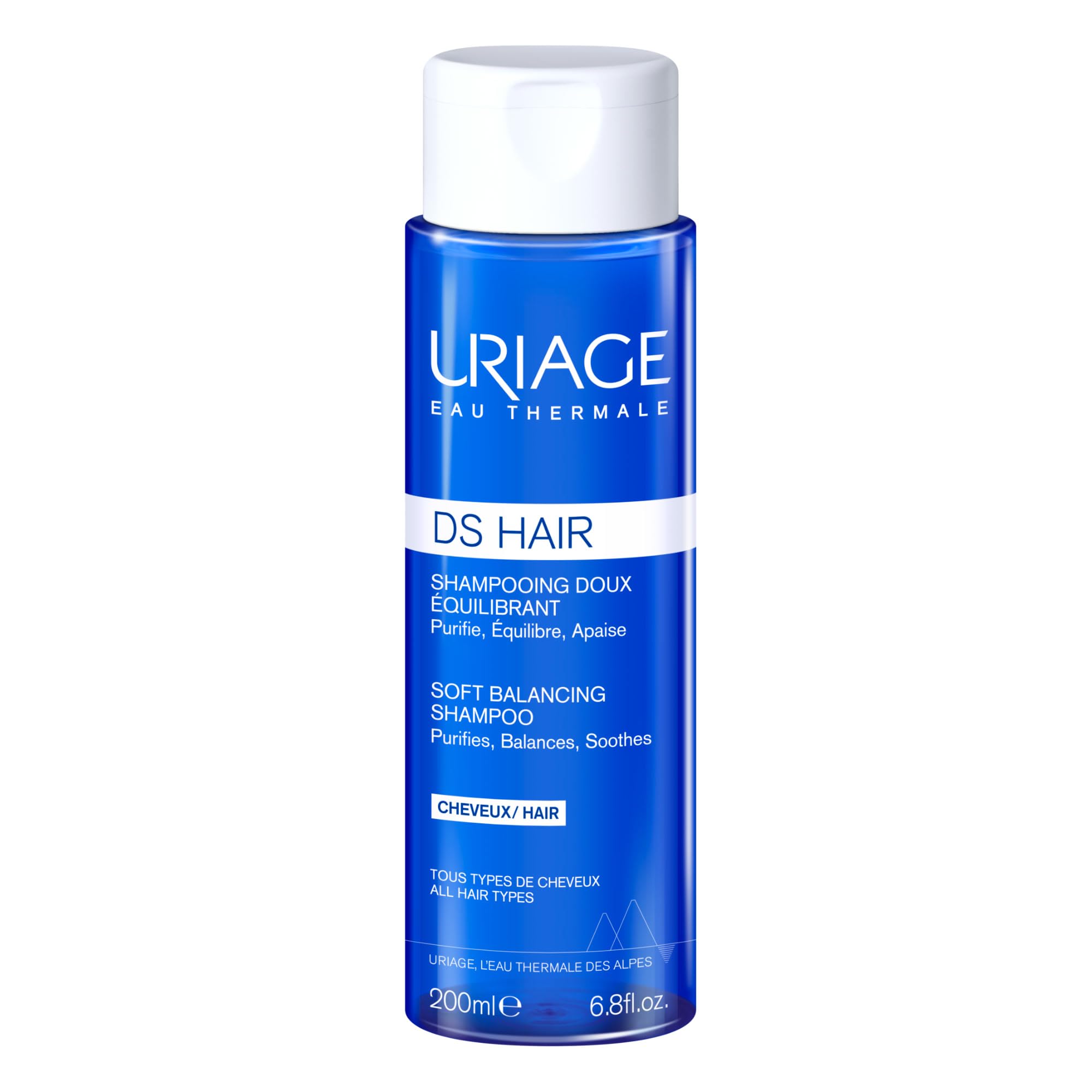 Uriage DS Hair Kerato-Reducing Anti-Dandruff Shampoo - Soothes Scalp, Gentle Hair Care, 5.07 fl oz - Glamourous Grace