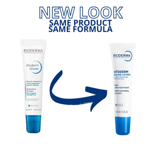 Bioderma Atoderm Lip Balm - Moisturizing Lip Care with Shea Butter & Avocado Oil for Dry, Chapped Lips - Glamourous Grace