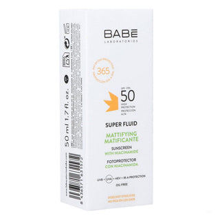Babe Super Fluid Mattifying Sunscreen - SPF 50 | 50 ml - Glamourous Grace