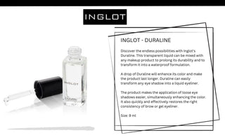 INGLOT AMC EYELINER + DURALINE BUNDLE 3 PIECE SET (GEL 77 + GEL 90 + Duraline)