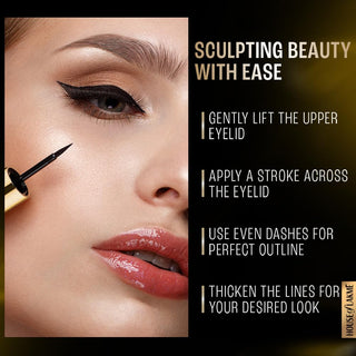 Lakme Absolute Shine Liquid Eye Liner, Black