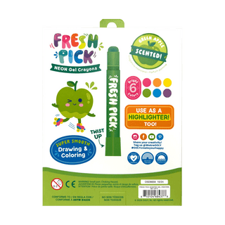 Fresh Pick Apple Scented Gel Crayons