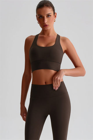 The Brave Sports Bra Flared Leggings 2-Piece Set