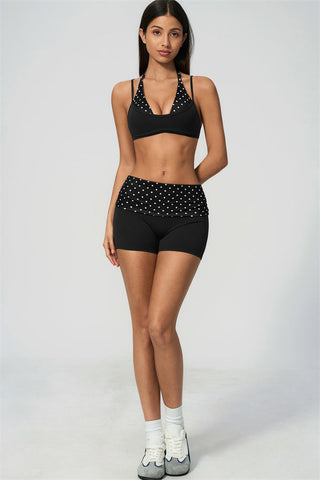 The Enliven Sports Bra Shorts 2-Piece Set