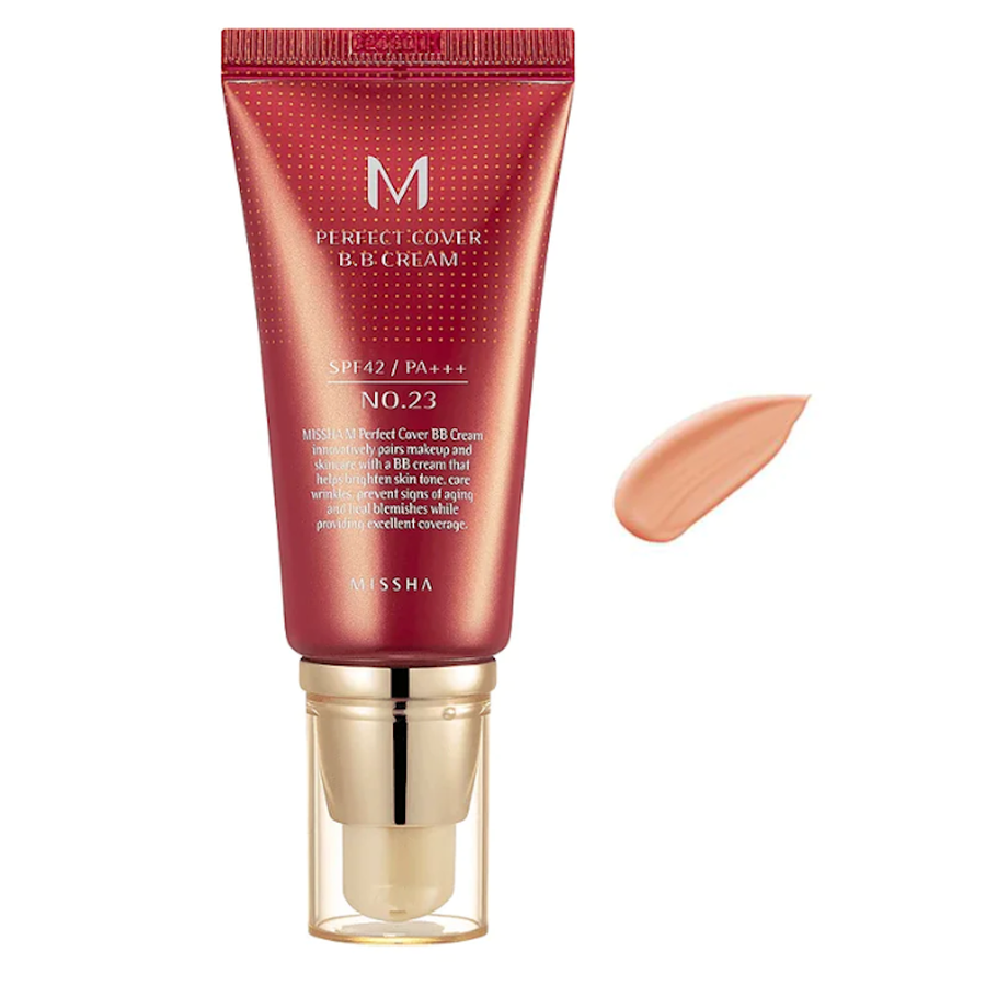 Missha M Perfect Cover BB Cream #23 Natural Beige - Glamourous Grace