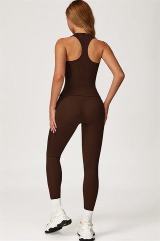 The Glacier Crop Tank Leggings 2-Piece Set