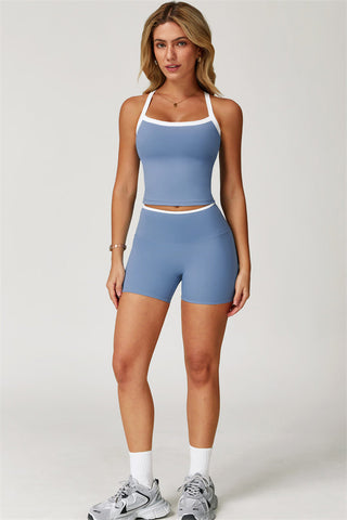 The Quest Cross Back Crop Top