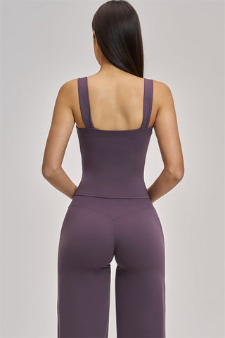 The Swoon Tank Top Flared Leggings 2-Piece Set