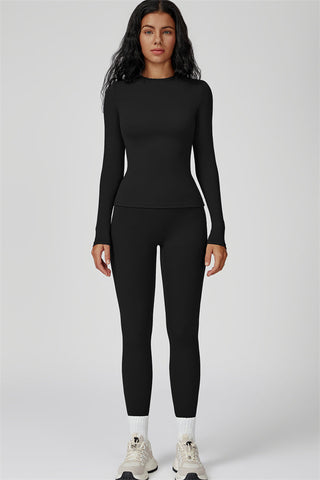 The Oasis Long Sleeve T-shirt Leggings 2-Piece Set