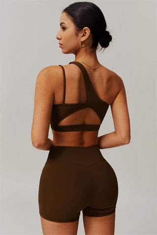 The Blissful Rose Sports Bra Shorts 2-Piece Set
