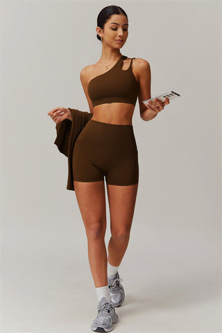 The Blissful Rose Sports Bra Shorts 2-Piece Set